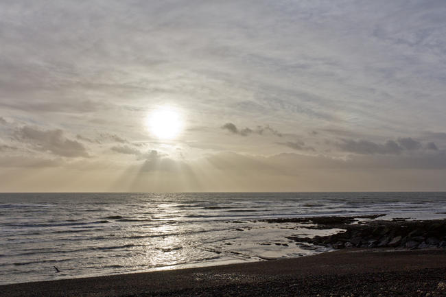 Silver sea