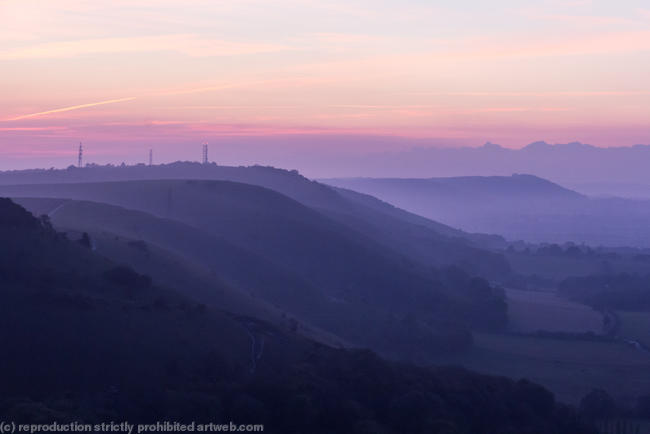 Truleigh Hill from Devil's Dyke