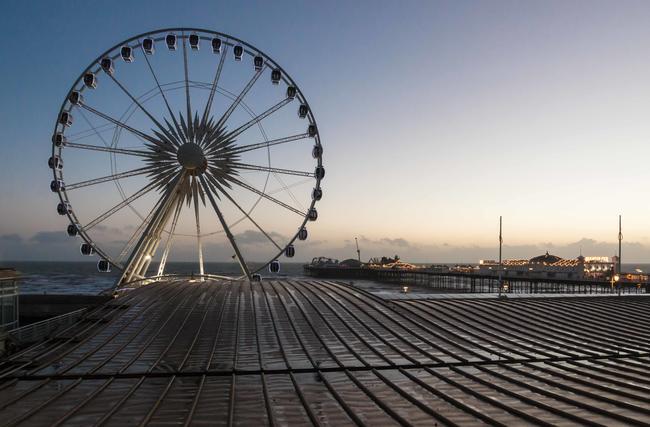 Wheel and Pier, Brighton, December 2015