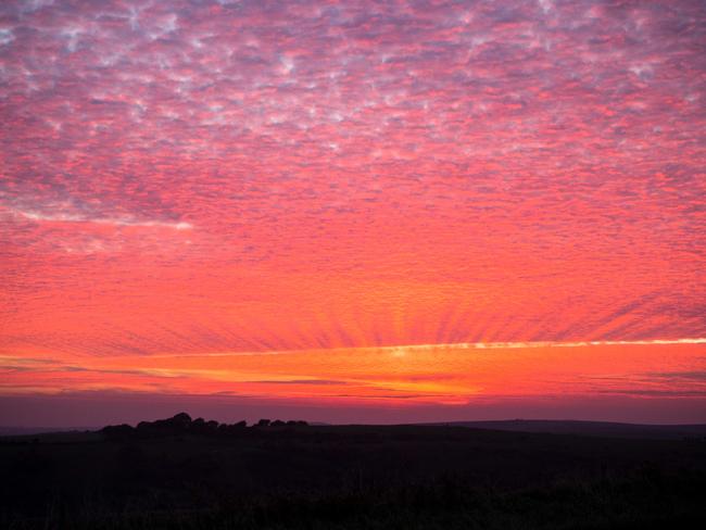 Downland Sunset, October 2015
