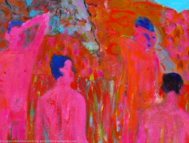 Nudes in Landscape detail