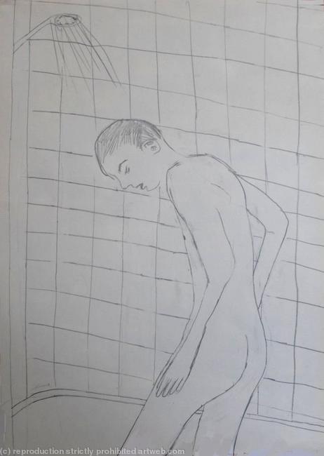 Boy in Shower