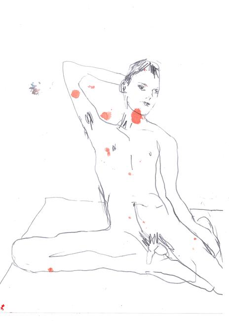 Paris Nude Arm Raised