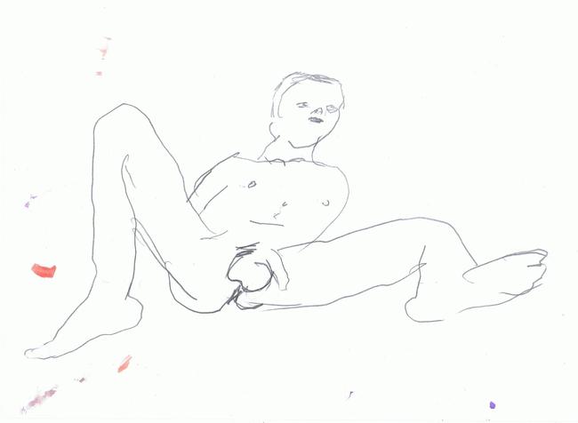 Paris Nude Lying