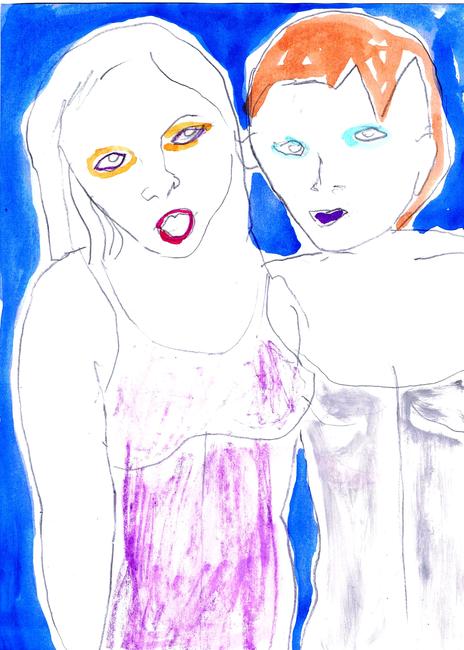 Girls Frith Street Blue