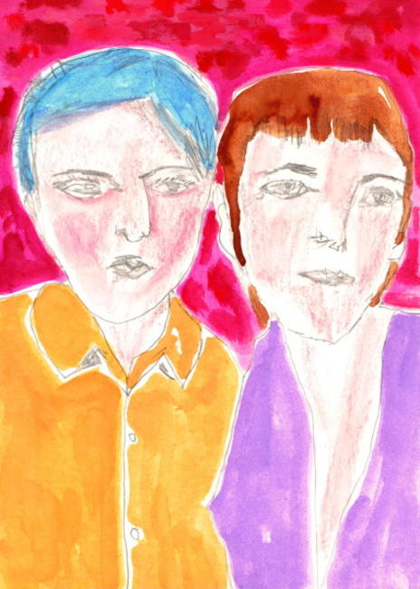 Nina and Rosemarie