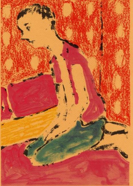 Boy on a Bed