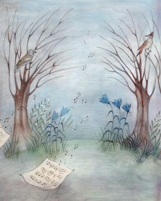 The enchanted forest (detail)