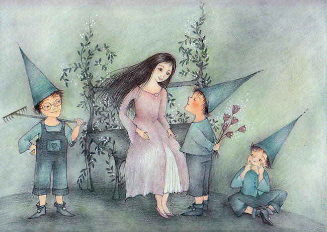 Snow White and the dwarfs