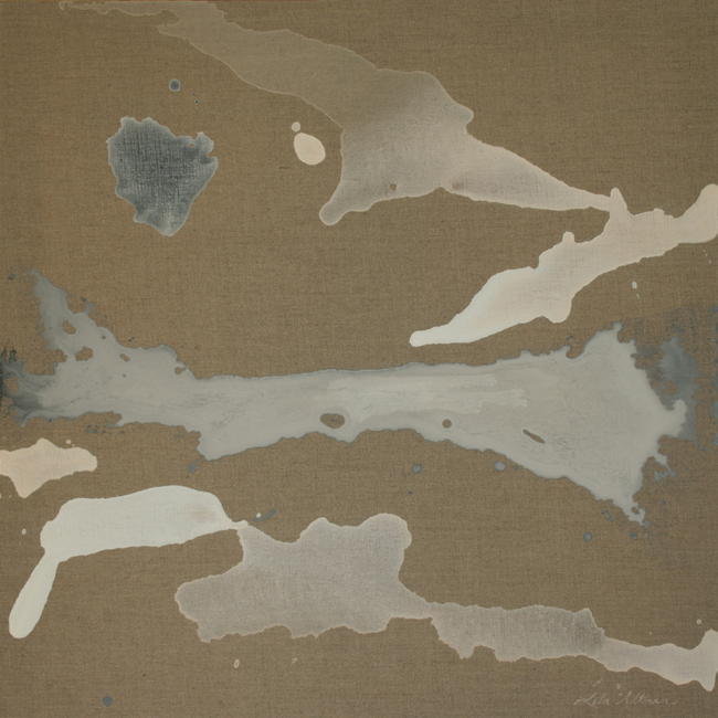 grey bleed on linen no. 1