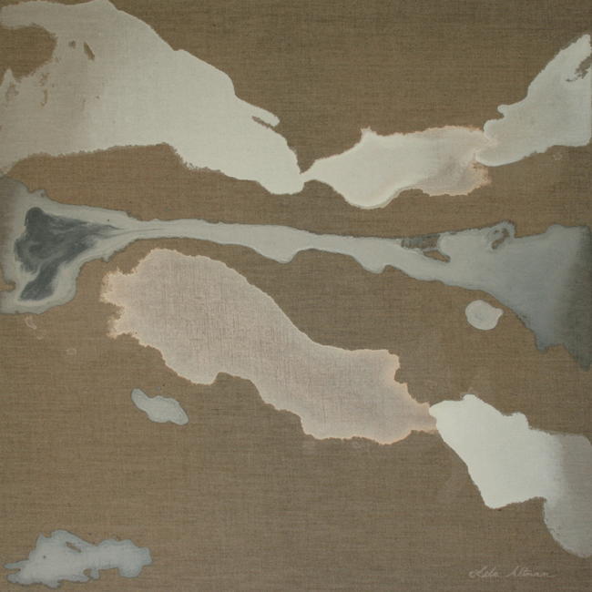 grey bleed on linen no. 3