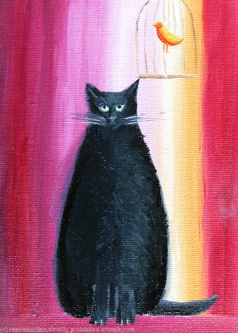 the cat and the Canary
