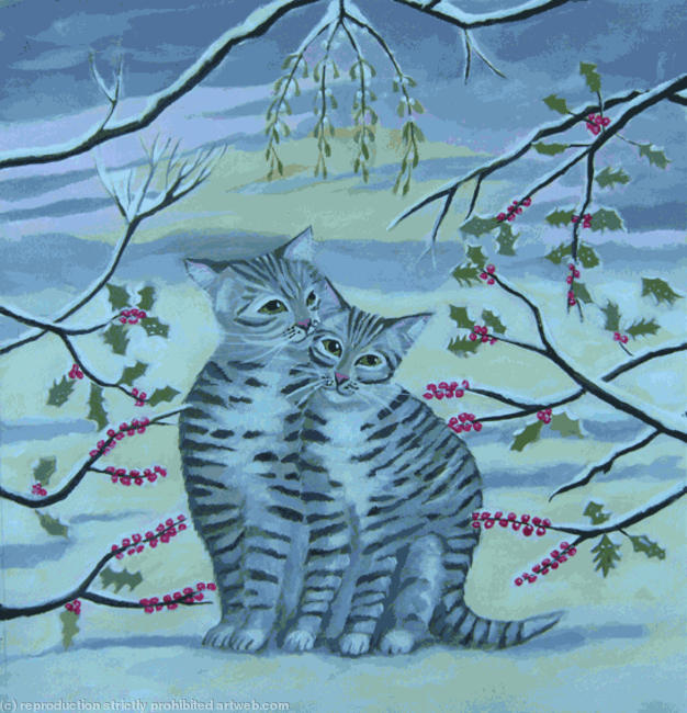 Cats at Christmas