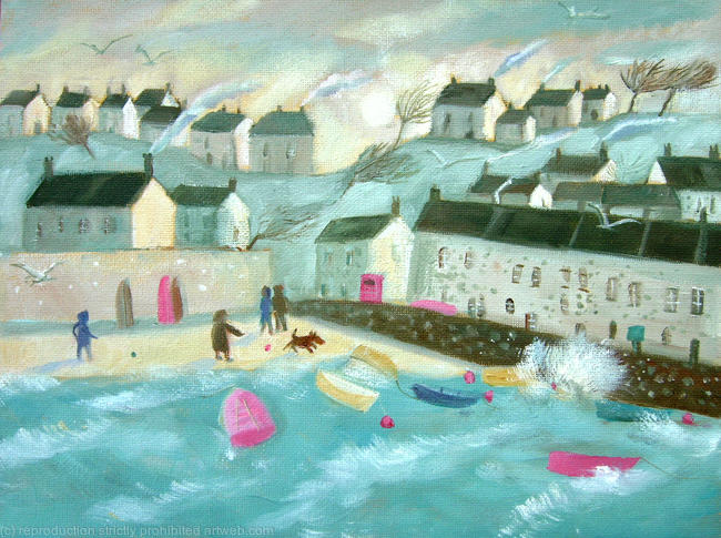 Cornwall in winter