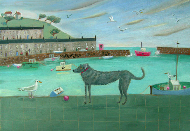 Grover by the quayside