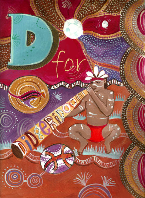 D for didgeridoo