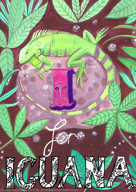 I for iguana