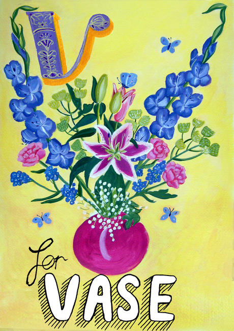 V for vase