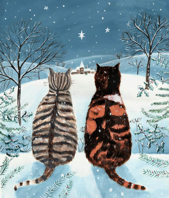 Snowy night