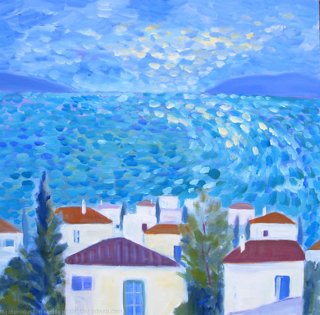 Greek houses