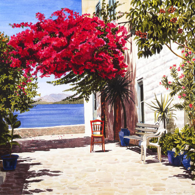 Bougainvillea Arch (detail)