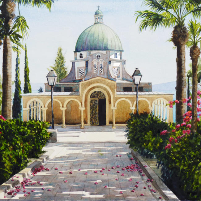 Mount of Beatitudes (detail)