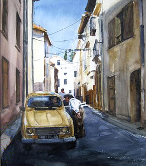 Watercolour by Barry Hinchliff