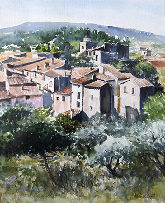 Watercolour by Barry Hinchliff