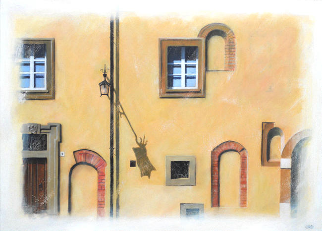 arezzo wall, tuscany