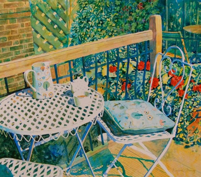 Morning Tea, July by Krysia Drury