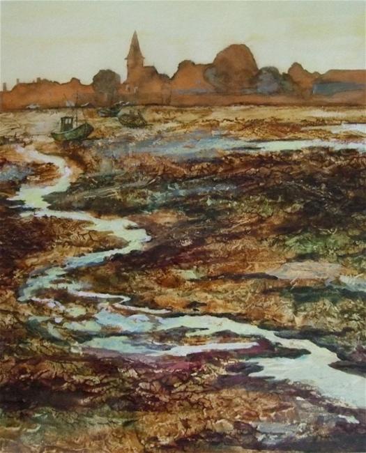 High and Dry, Bosham by Krysia Drury