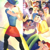 Sax by Nick Orsborn RI