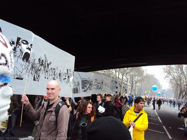 Transparency scroll drawing banner