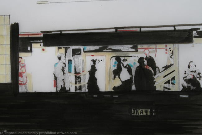 Subway NY (detail)