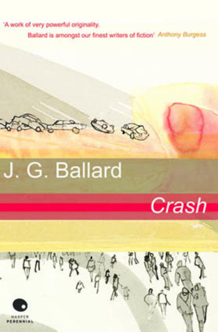 book jacket for Crash by J.G.Ballard