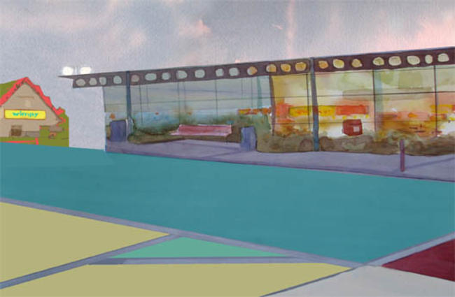 motorway cafe