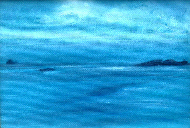 Coastal Study 6, The Blasket Islands, Dingle