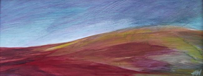 Red Hillside