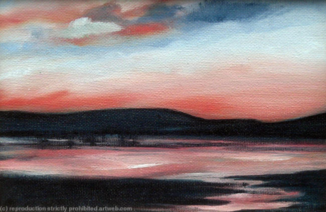 Holy Island Sunset