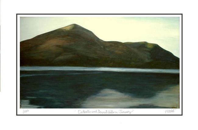 Catbells and Derwent Water in January