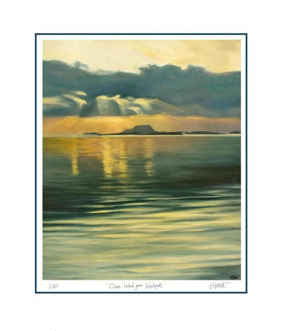 Clare Island from Westport