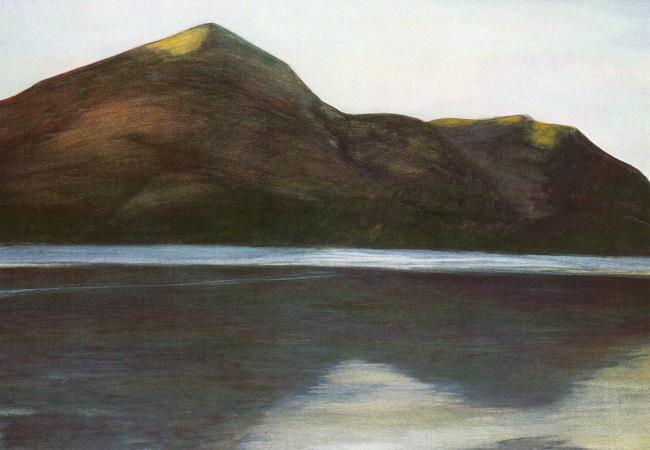 Catbells and Derwent Water in January: card