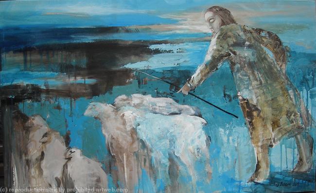 Moses grazed the sheep of Jethro, his father-in-law, the priest of Midian
