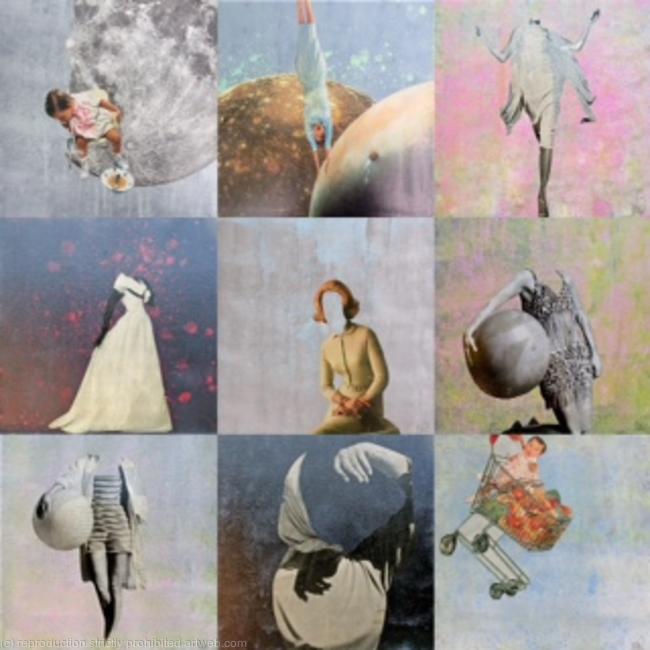 Mosaic 90 x 90 cm