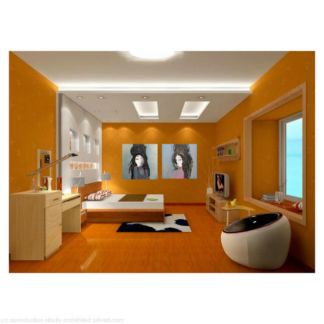 Interior with 'Rehab 1' and 'Rehab 2'