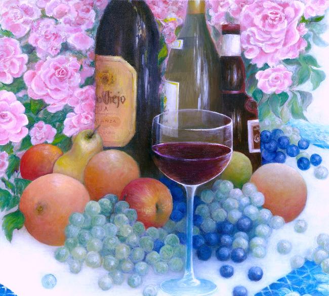 Fruits Wine and Roses