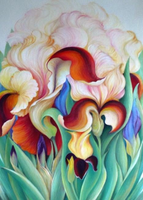 The Flamboyant Iris