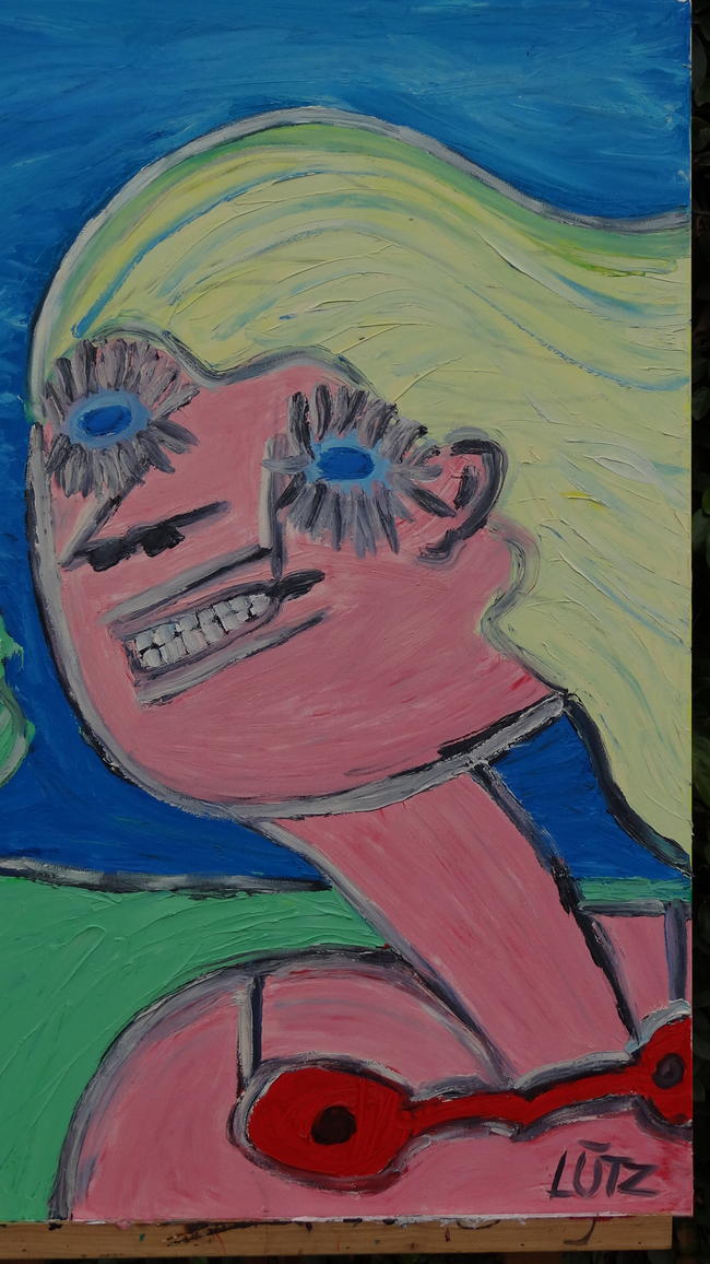 Woman in the Wind