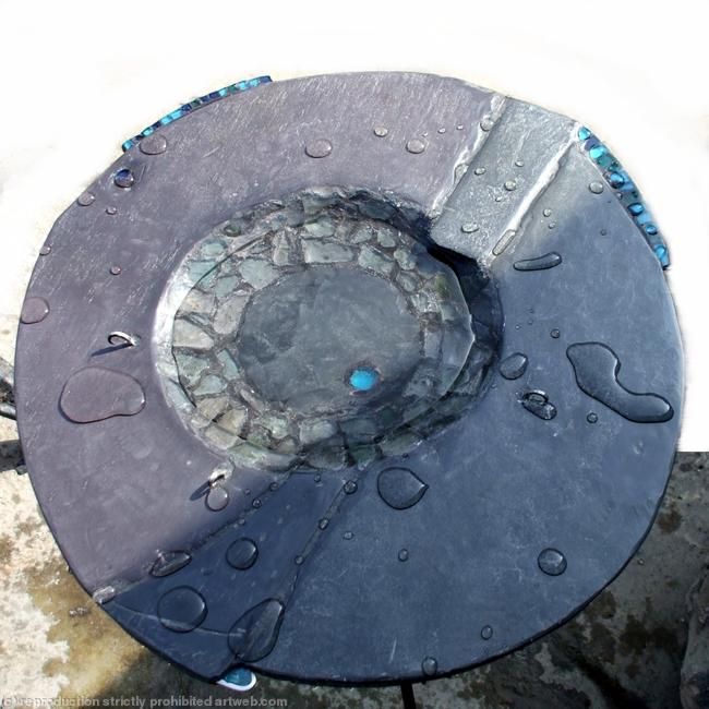Bird Bath 2 from Shingle Dreaming collection