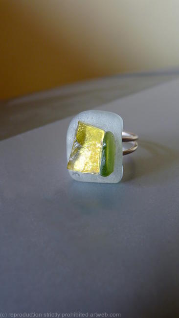 Green and Gold rectangular Juju